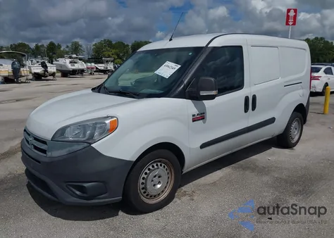 2015 Ram Promaster City Tradesman from USA, damaged, VIN ZFBERFAT9F6A28270